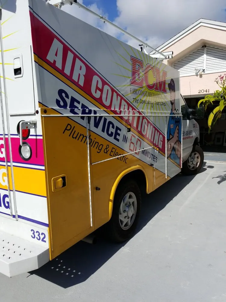 Slide of East Coast Mechanical