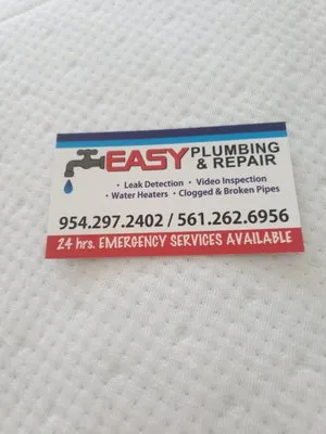Easy Plumbing and Repair Logo