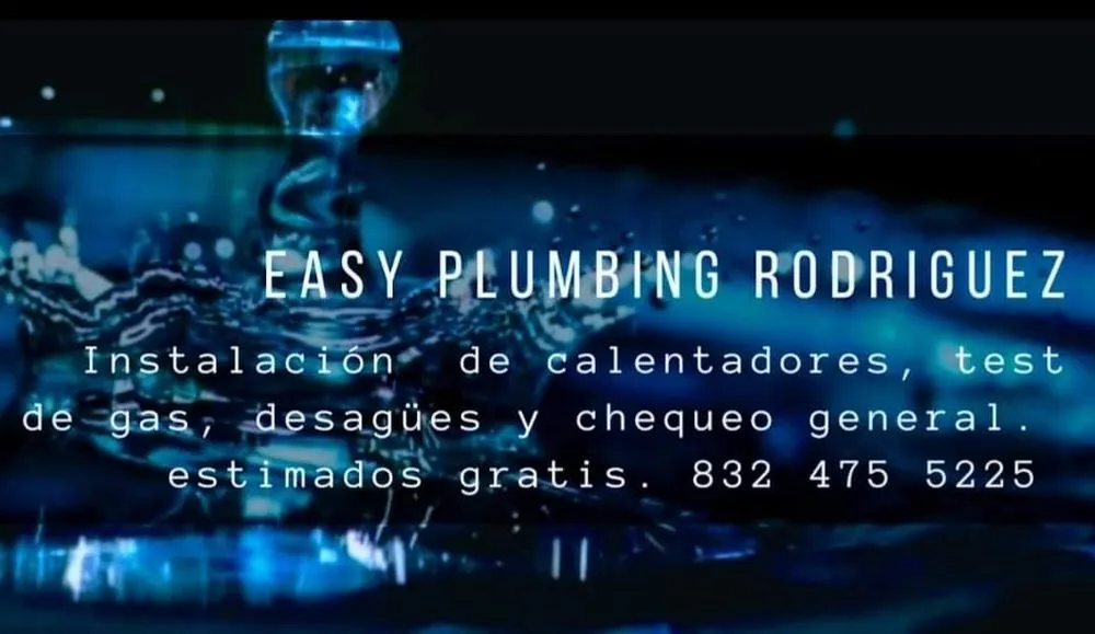 Slide of Easy plumbing Rodriguez