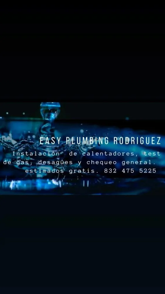 Slide of Easy plumbing Rodriguez