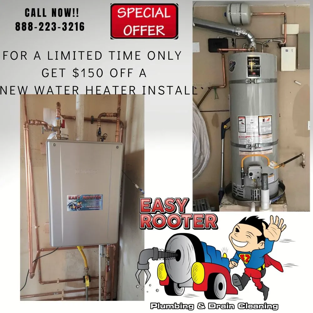 Slide of Easy Rooter Plumbing and Drain Cleaning