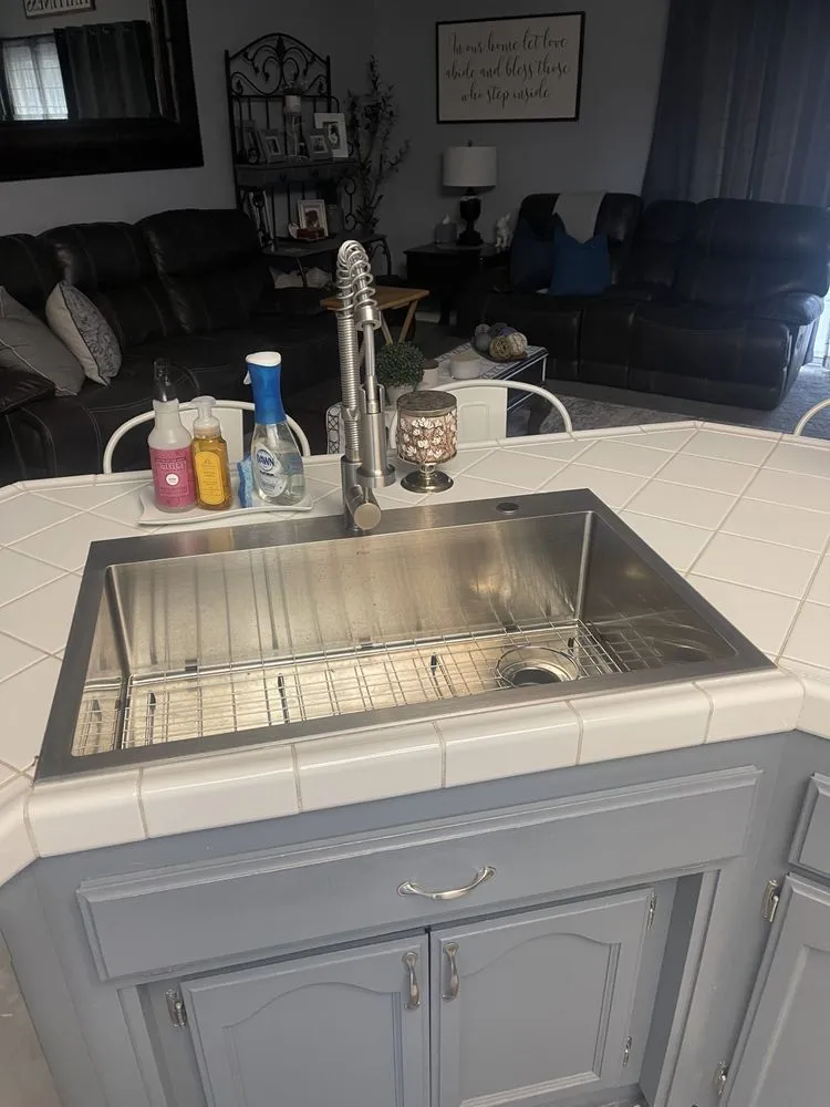 Slide of E&C plumbing services