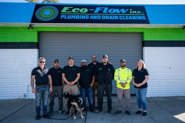 Eco-Flow Plumbing Logo