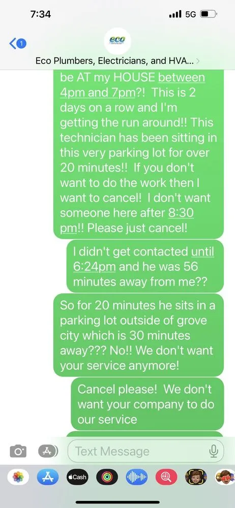 Slide of Eco Plumbers Electricians And HVAC Technicians