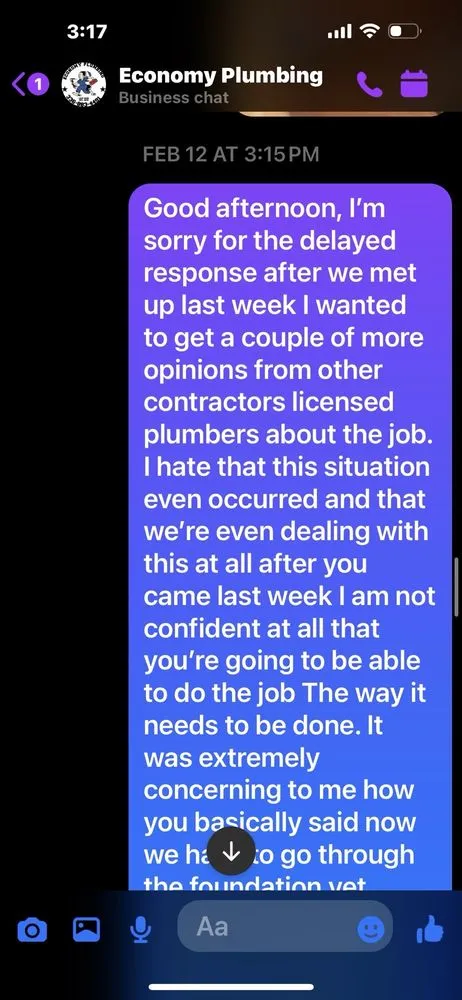 Slide of Economy Plumbing