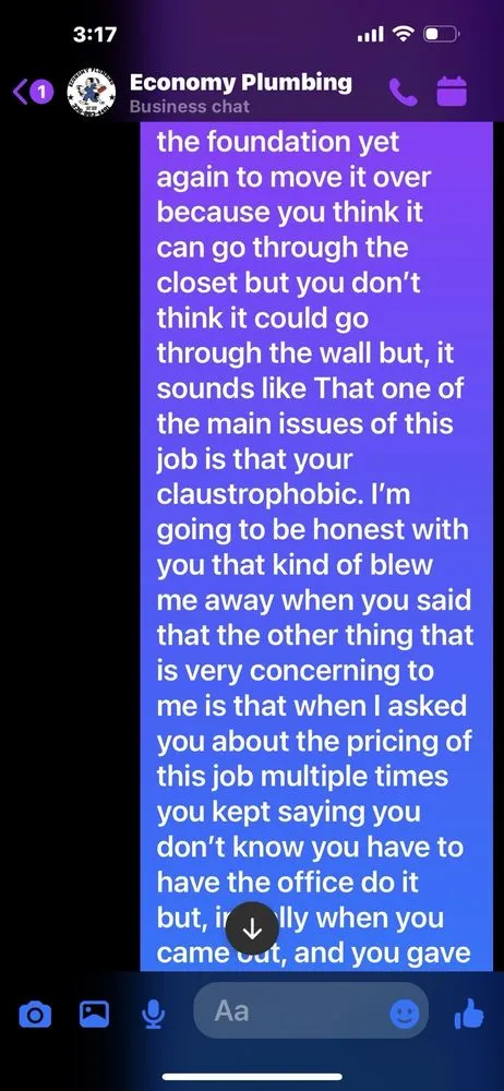 Slide of Economy Plumbing