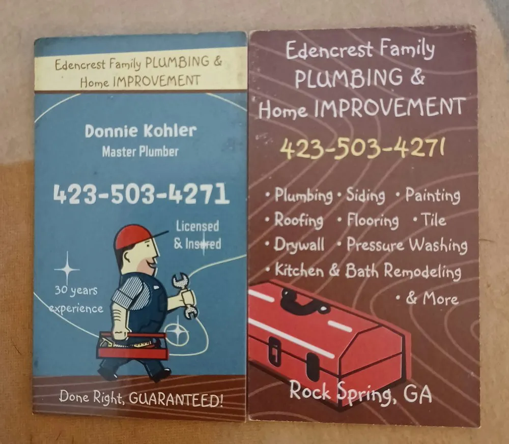 Slide of Edencrest Family Plumbing & Home Improvement