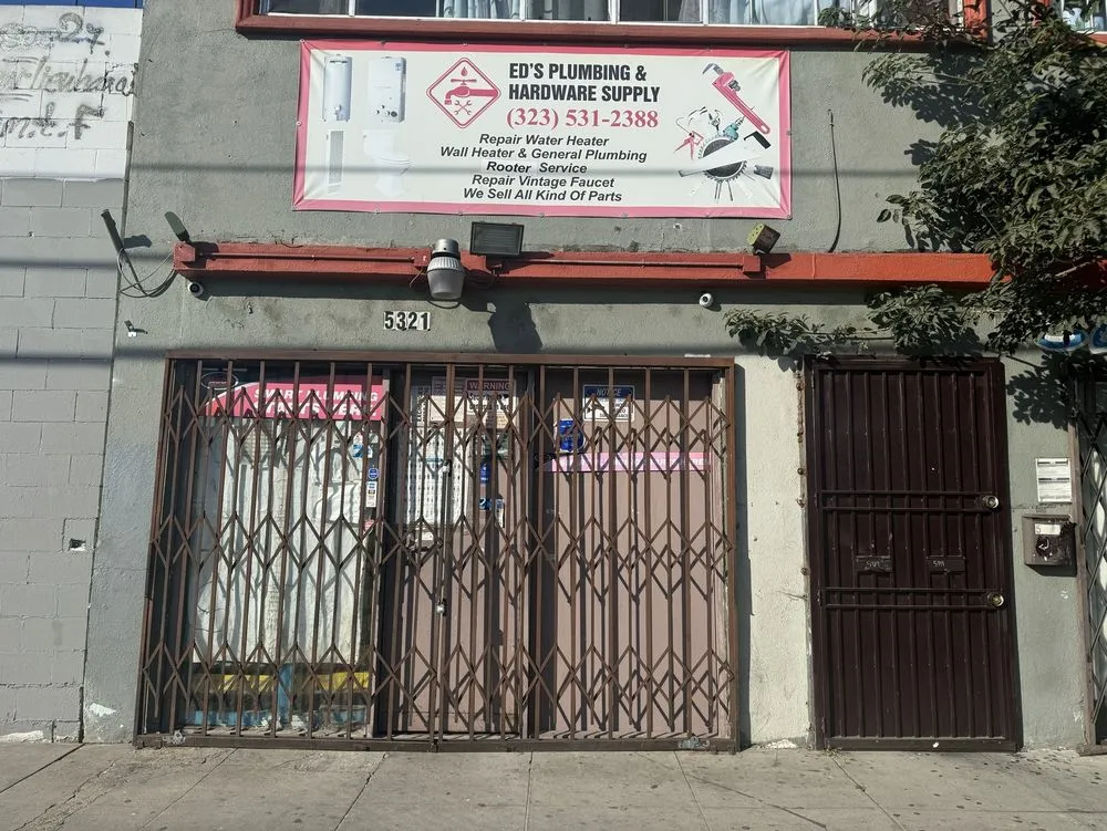 Slide of ED’s Plumbing and Hardware Supply