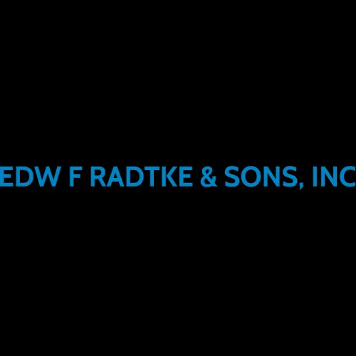 Slide of Edw F Radtke & Sons