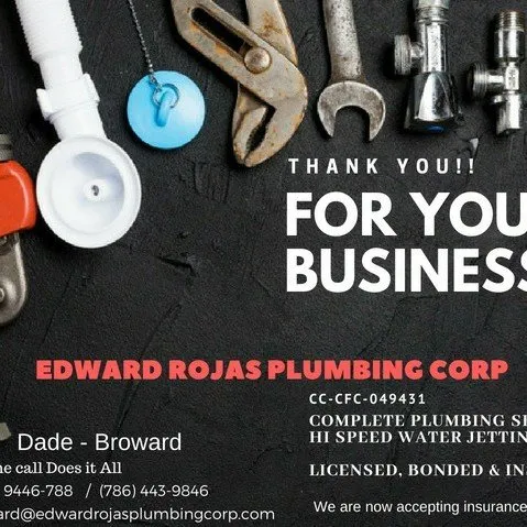 Slide of Edward Rojas Plumbing
