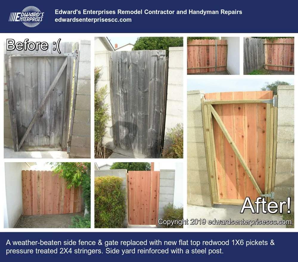 Slide of Edward's Enterprises General Contractor & Handyman