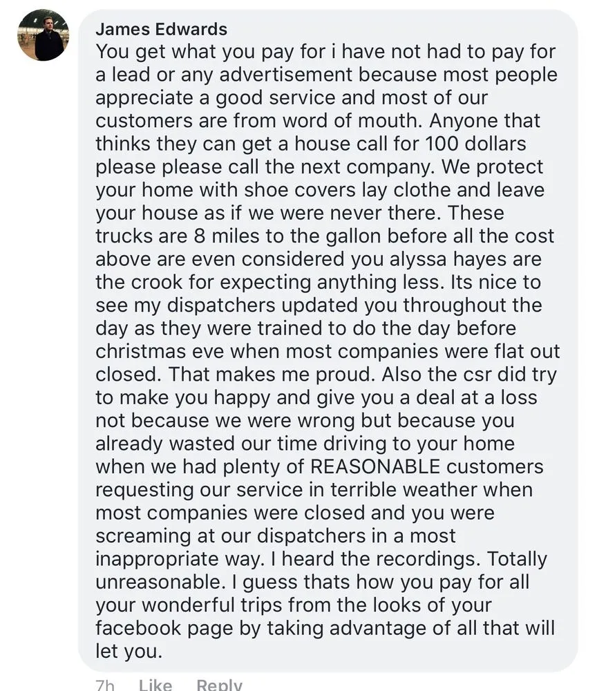 Slide of Edwards Plumbing and Heating of Troy