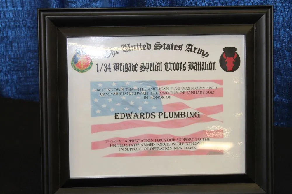 Slide of Edward's Plumbing