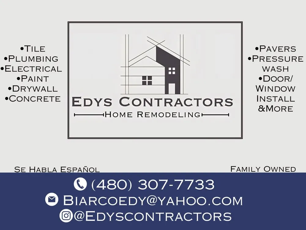 Slide of Edys Contractors