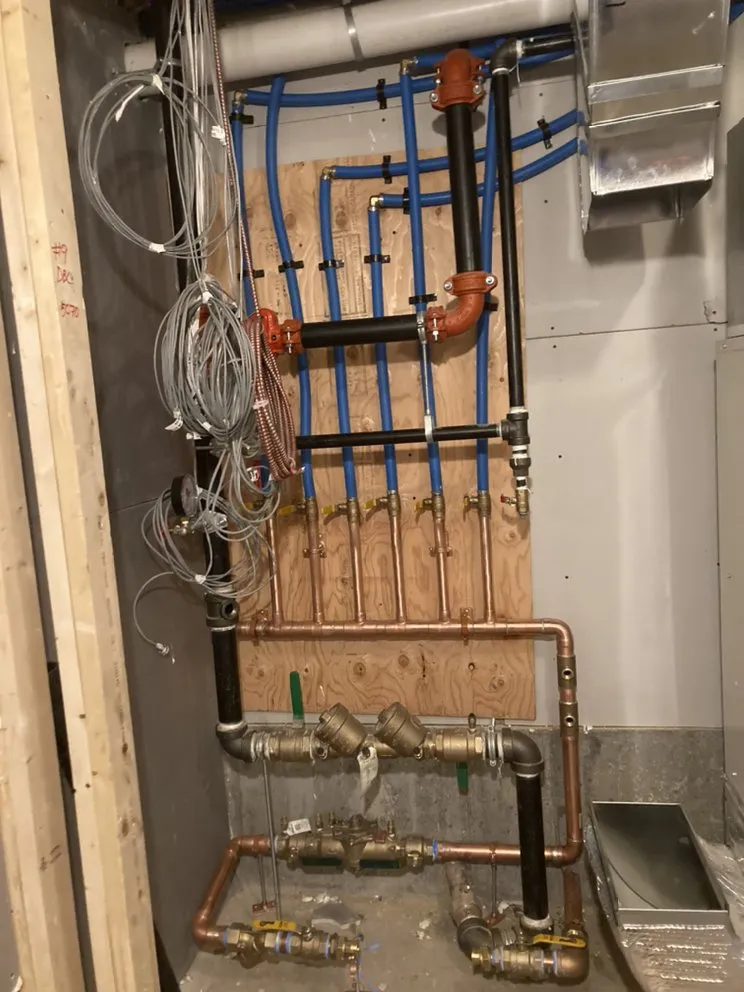 Slide of Edy’s plumbing