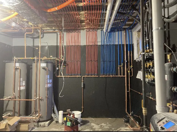 Slide of Edy’s plumbing