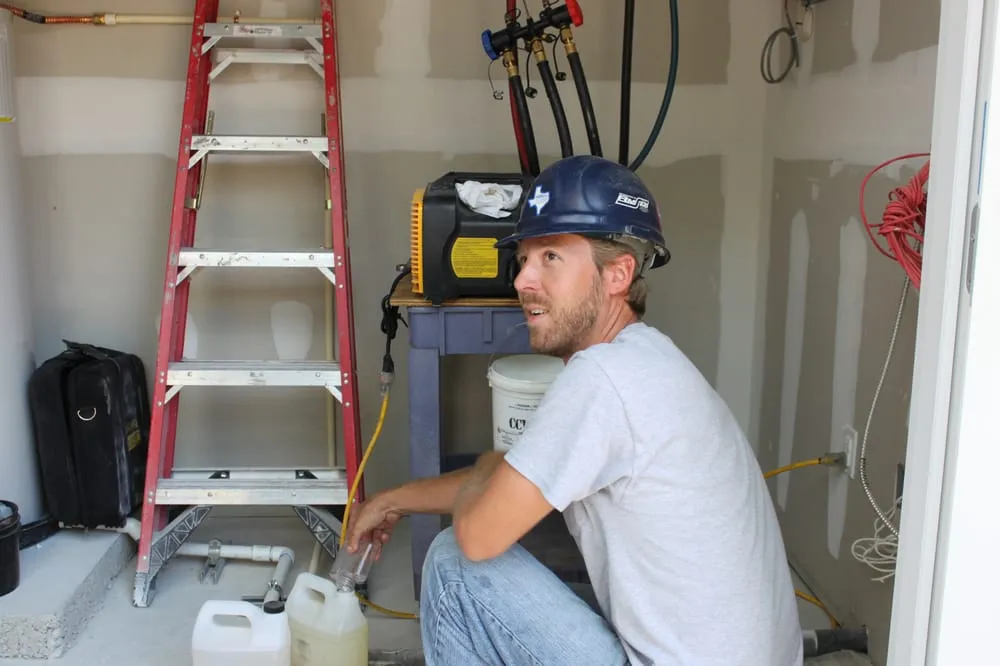 Slide of Efficient AC, Electric & Plumbing