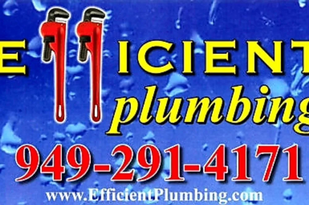 Slide of Efficient Plumbing