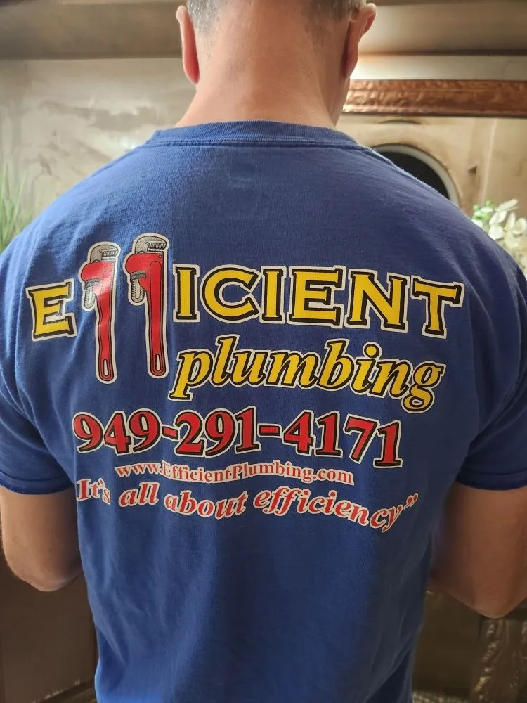 Slide of Efficient Plumbing