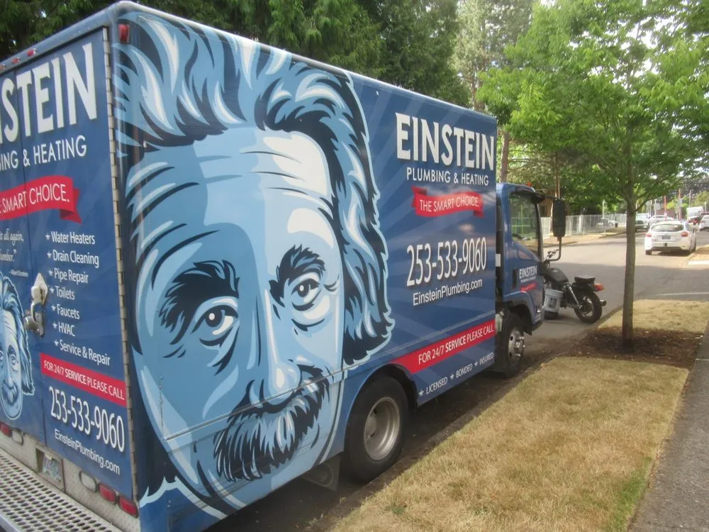 Slide of Einstein Plumbing and Heating