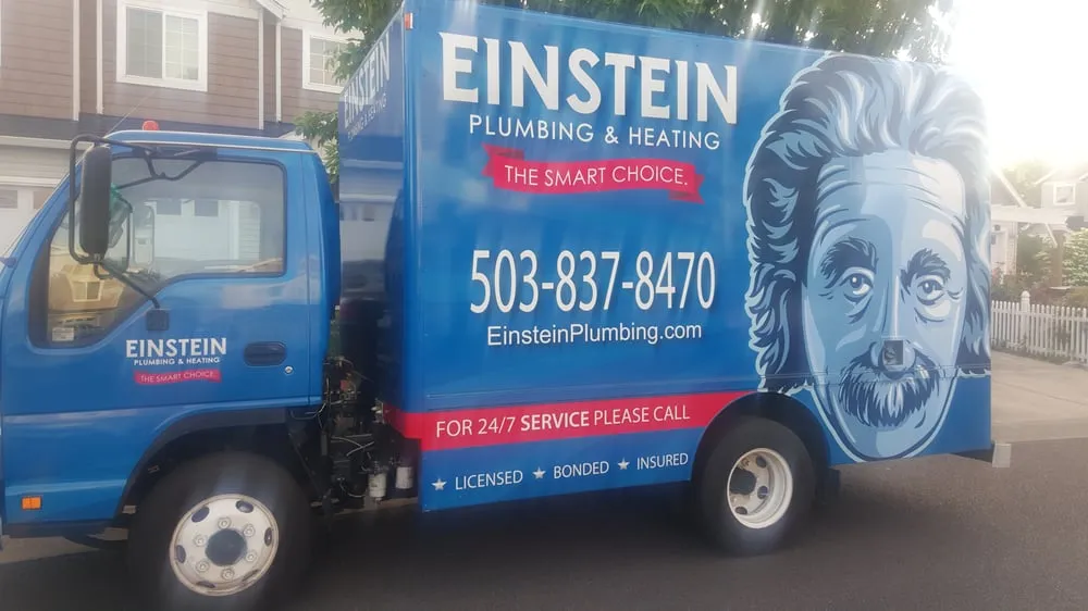 Slide of Einstein Plumbing and Heating