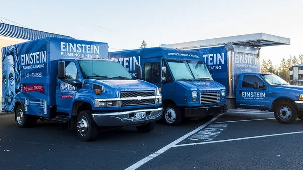 Einstein Plumbing and Heating Logo