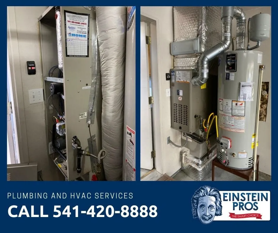 Emergency plumbing repair for homes in Bend, OR by Einstein Pros Plumbing Heating Cooling
