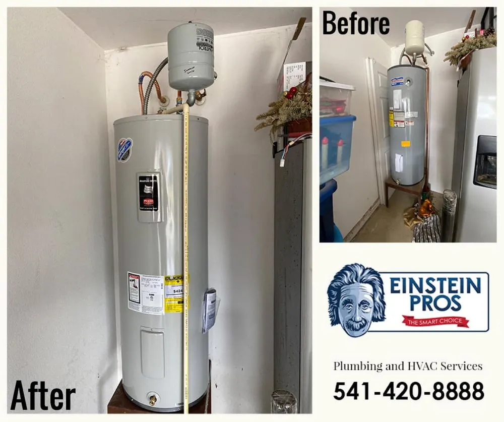 Quality plumbing repair in Bend, OR by Einstein Pros Plumbing Heating Cooling