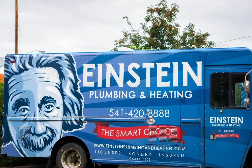 Slide of Einstein Pros Plumbing Heating Cooling