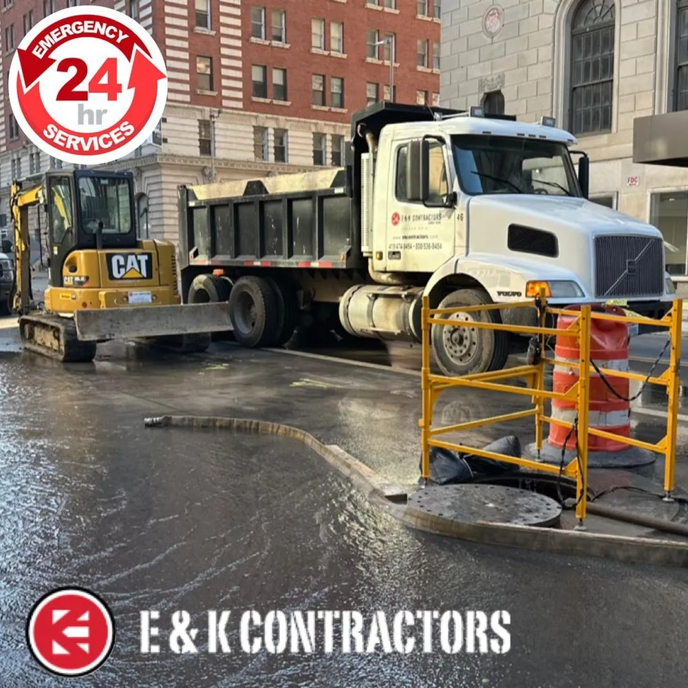 Slide of E&K Contractors