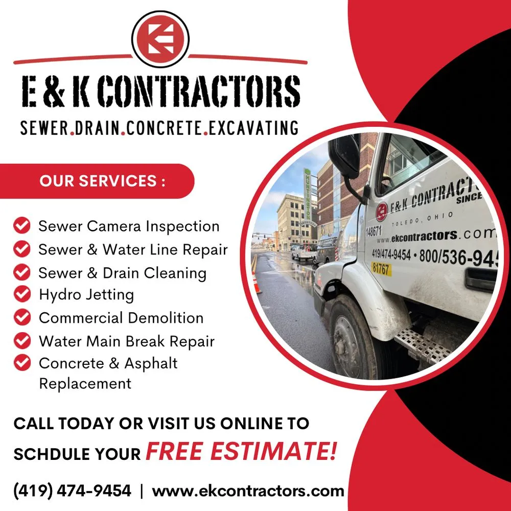 Slide of E&K Contractors