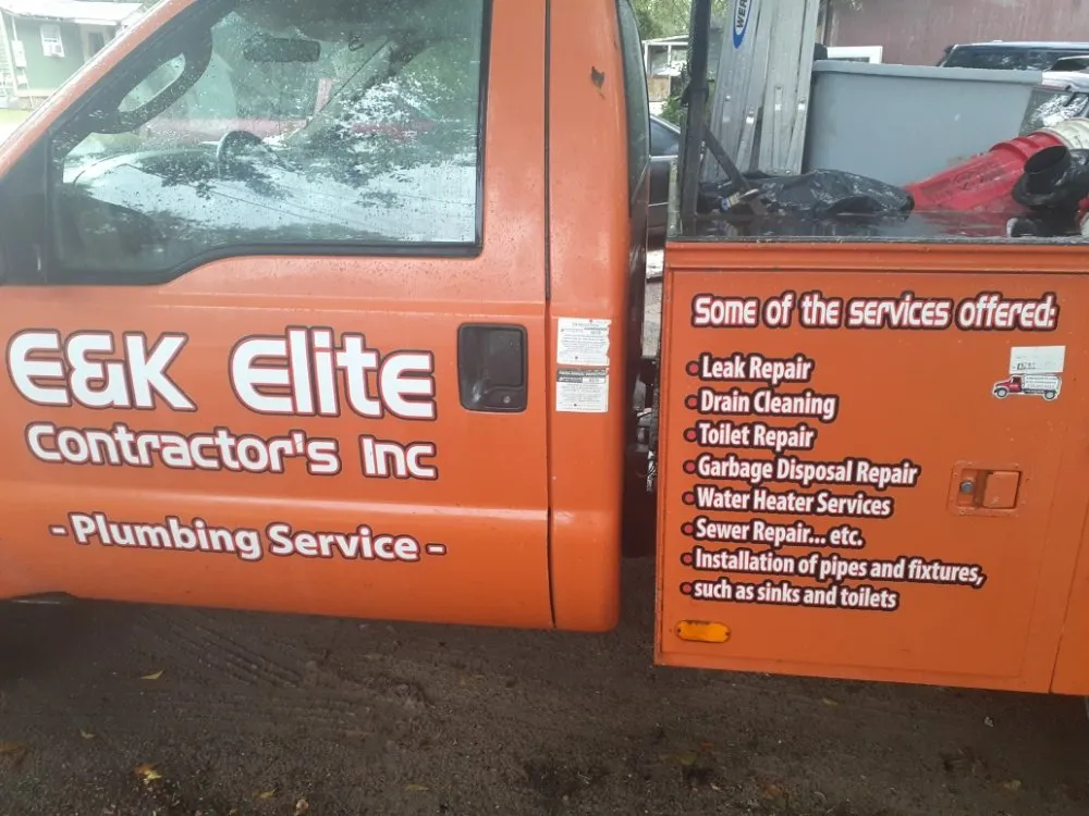 Slide of E&K Elite Plumbing Services