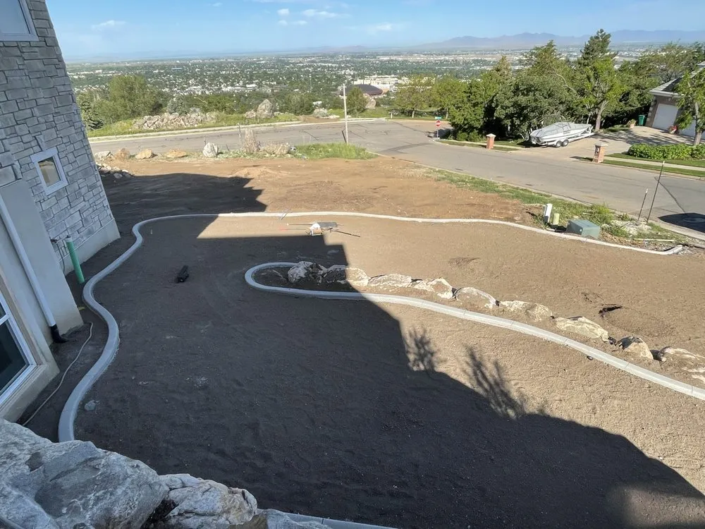Quality drain cleaning in South Weber, UT by El Macho Landscaping