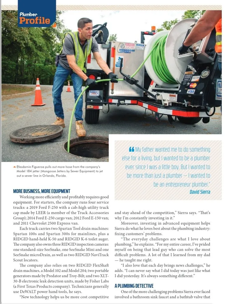 Slide of El Plomero Latino