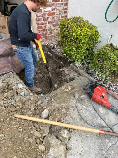 Slide of El Sobrante Sewer Repair