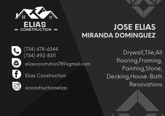 Elías Construction Logo