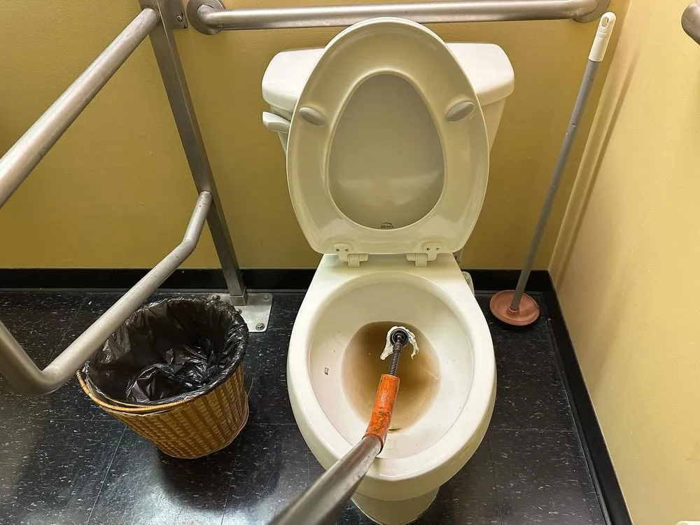 Slide of Electric Snake Sewer and Drain Service