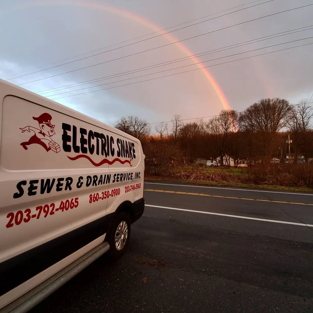 Slide of Electric Snake Sewer and Drain Service