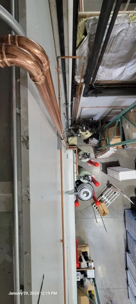 Slide of Elevated Drain and Plumbing Services