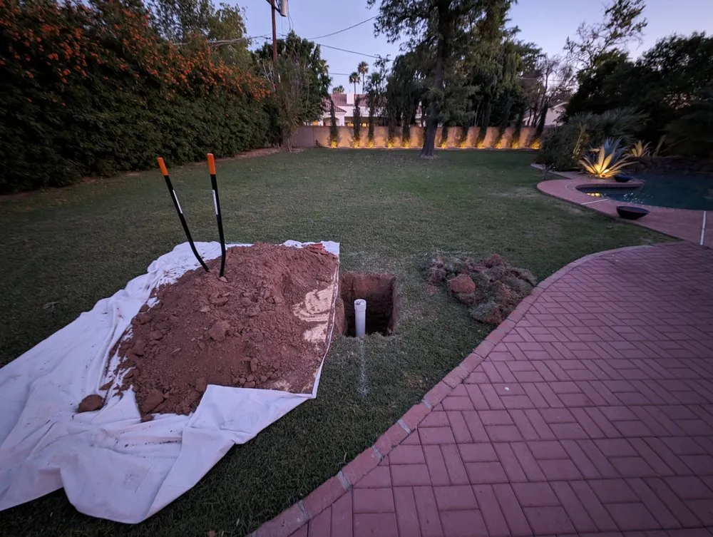 Slide of Elevated Drain and Plumbing Services