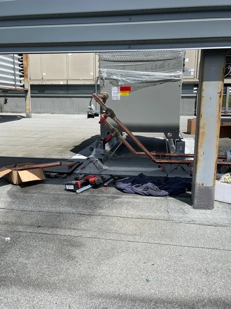 Slide of Elevated Plumbing & Mechanical