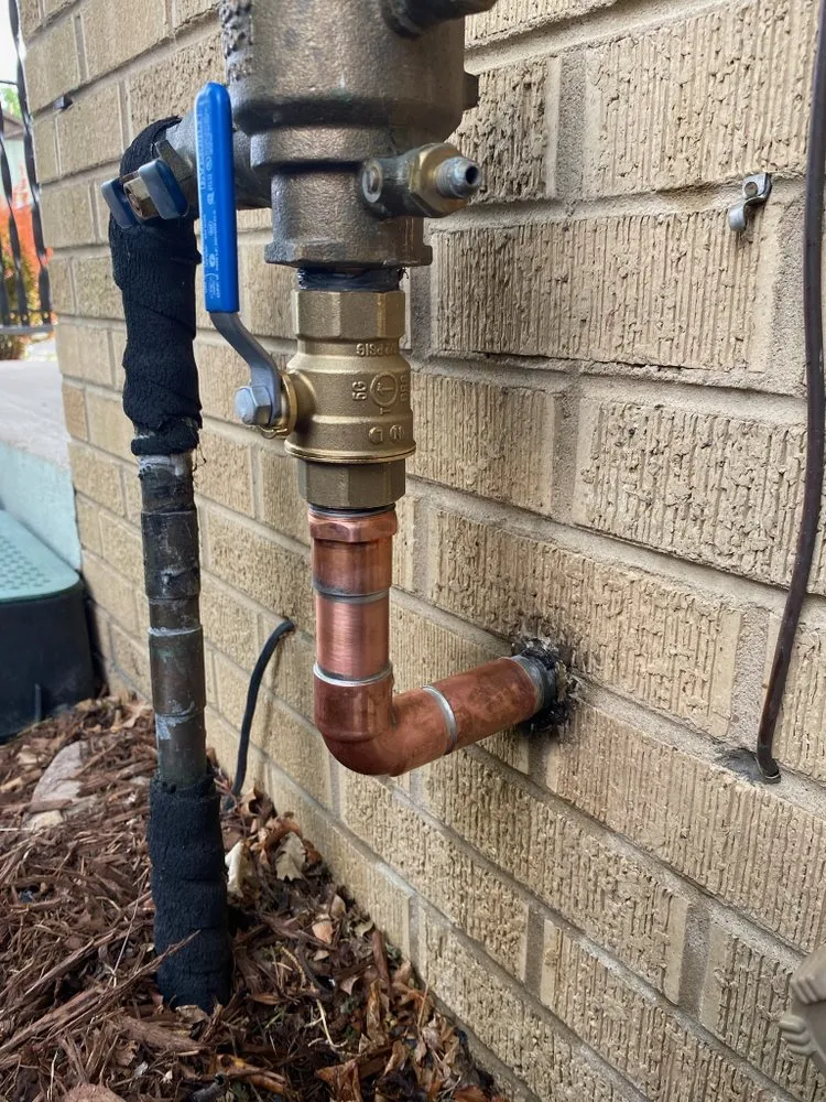 Slide of Elevated Plumbing and Heating