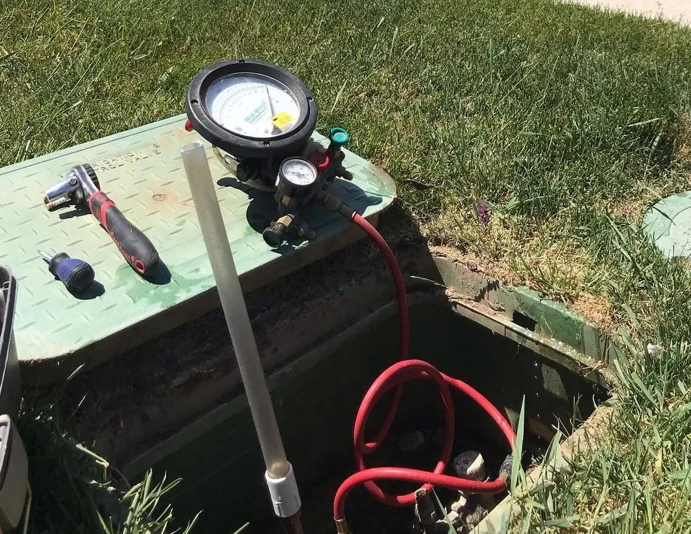 Slide of Elevation Backflow Testing and Repair