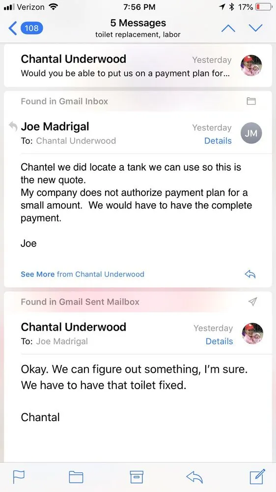 Slide of Eliminator Plumbing