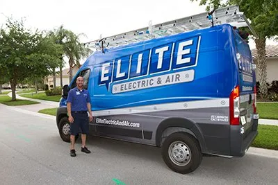 Elite Electric, Plumbing & Air Logo