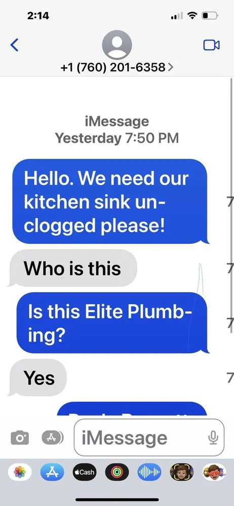 Slide of Elite Plumbing and Drains
