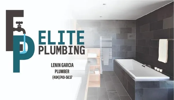 Elite Plumbing by Lenin Garcia Logo
