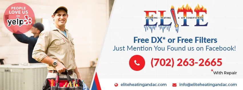 Top-rated water heater service for homes in Las Vegas, NV by Elite Plumbing, Heating & Air Conditioning