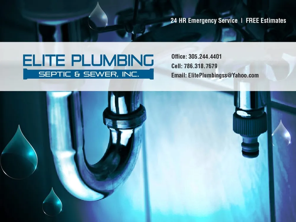 Slide of Elite Plumbing Septic & Sewer