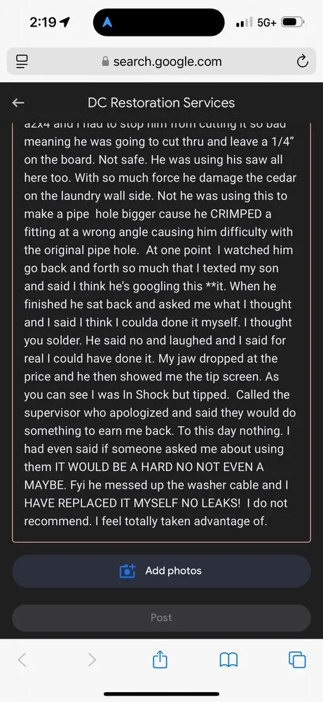 Slide of Elite Plumbing Team Plantation